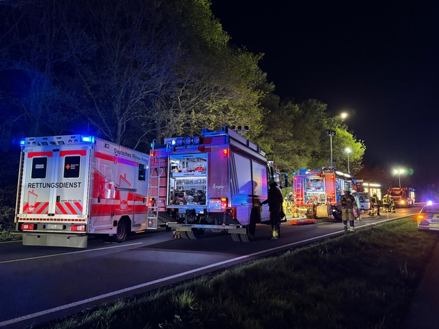 FW Osterholz-Scharm.: Schwerer Verkehrsunfall