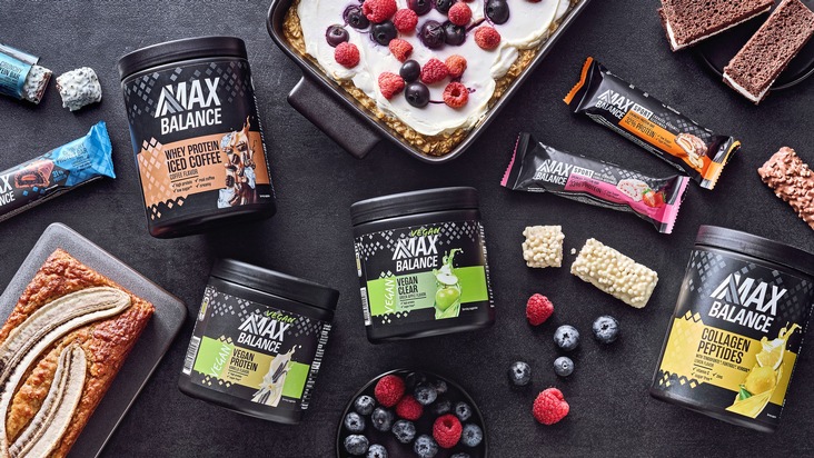 Neue Kampagne: EDEKA-Verbund macht MAX BALANCE zur neuen Kraft im Fitnessregal &ndash; mit frischem Look, mehr Produkten und gro&szlig;er Kampagne