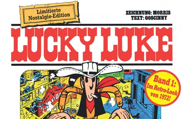 70 Jahre Lucky Luke - Die Nostalgie-Edition Lucky Luke 1-14 ab dem 10. November im Handel