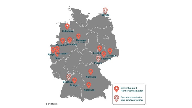 LAG Jungen- und Männerarbeit Sachsen e.V. - Bundesfach- und Koordinierungsstelle Männergewaltschutz: Männergewaltschutz nicht vergessen: Bundesländer müssen EU-Vorgaben umsetzen