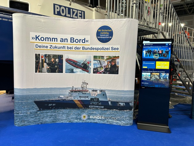 BPOLD-BBS: Die Bundespolizei präsentiert sich auf der weltgrößten Wassersportmesse in Düsseldorf