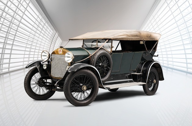 Skoda Auto Deutschland GmbH: Laurin & Klement RK/M (1921): Lieblingsmodell des Rennfahrers Sascha Graf Kolowrat-Krakowsky