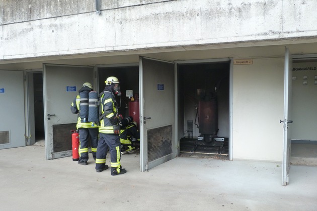 FW-DT: Feuer in Trafostation