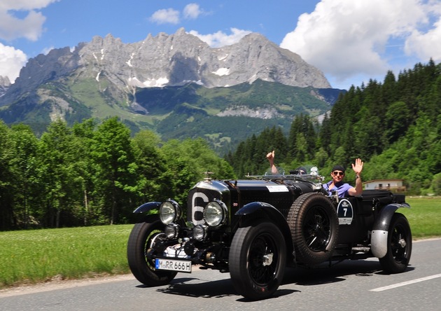 31. Kitzbüheler Alpenrallye: 6. bis 9. Juni 2018 -  Berge, Täler, Höhenstraßen. Die schönsten Automobilklassiker erobern die Alpen - BILD