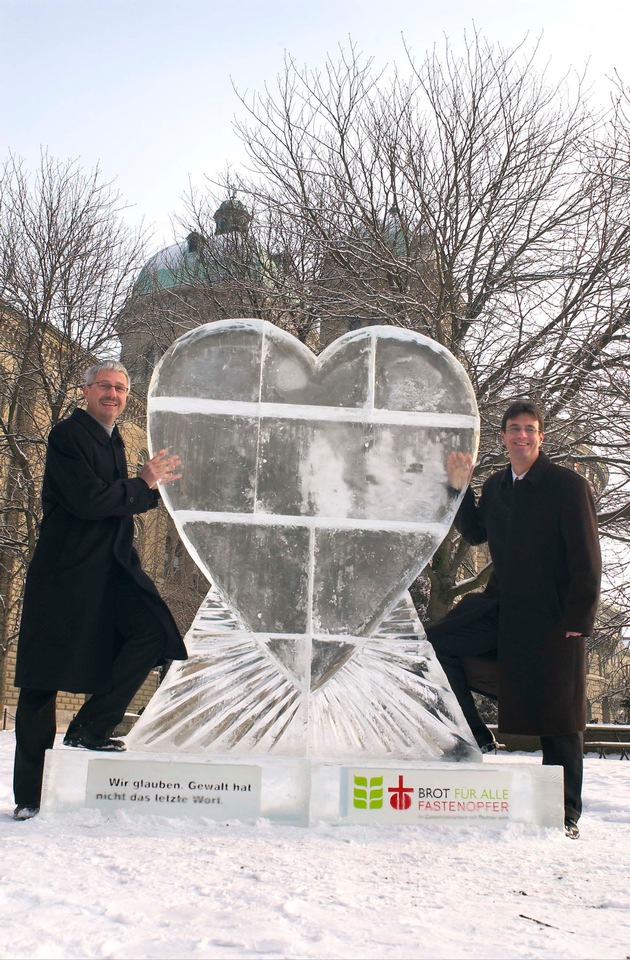 Action de Carême : Un coeur de glace et 100&#039;000 roses