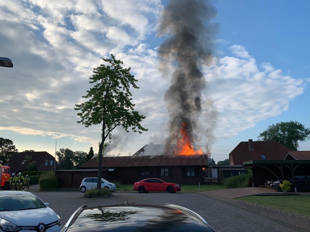 POL-STD: Brand eines Wohnhauses in Stade
