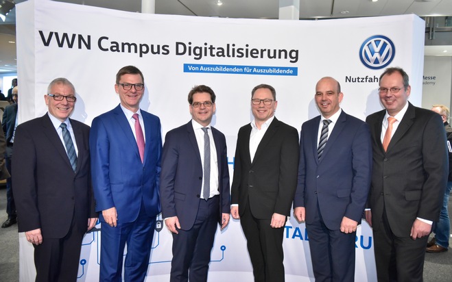 Volkswagen Nutzfahrzeuge eröffnet Campus Digitalisierung auf dem Messegelände in Hannover