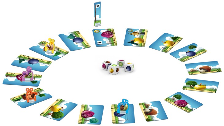 Super Snails: Superschnell im Schneckentempo! Piatnik pr&auml;sentiert liebevoll illustriertes Wettrennen f&uuml;r Kinder