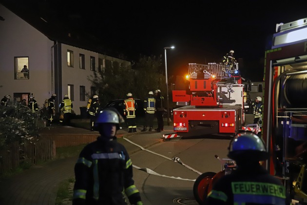 FW LK Neunkirchen: Feuerwehr hat Akku-Brand schnell unter Kontrolle