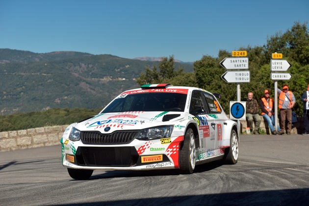 Rallye Frankreich/Tour de Corse: Private SKODA Teams feiern Doppelsieg in der WRC 2-Kategorie (FOTO)