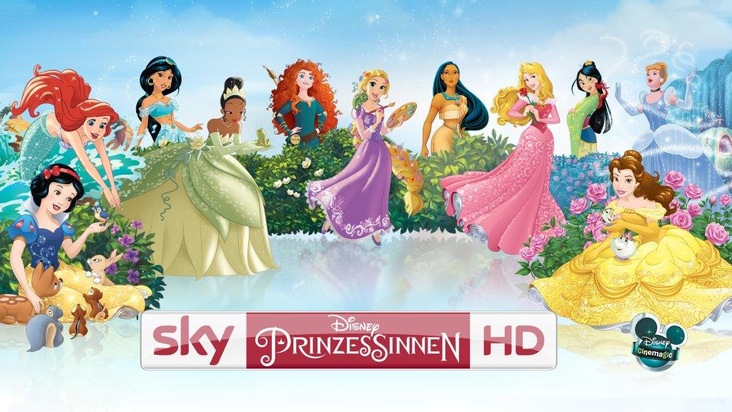 Sky Deutschland: Sky On Demand präsentiert "Sky Disney Prinzessinnen HD": Osterferien mit allen Disney Prinzessinnen