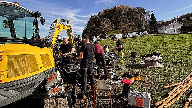 Telekom behebt Glasfaser-Schaden im Berchtesgadener Land