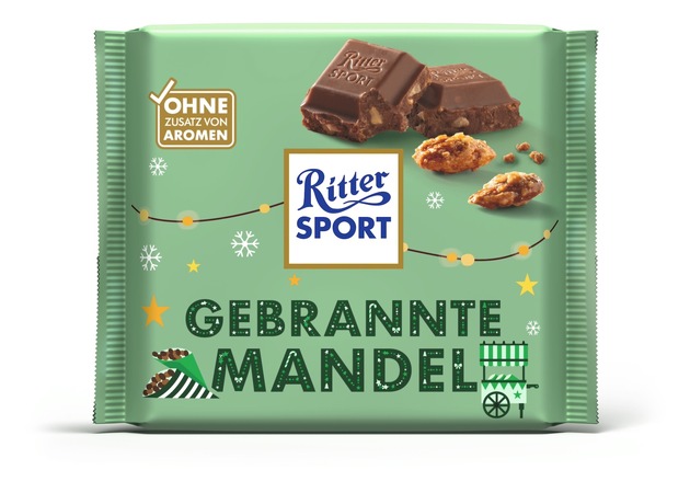 Ritter Sport Winteredition 2025 mit zwei neuen Sorten