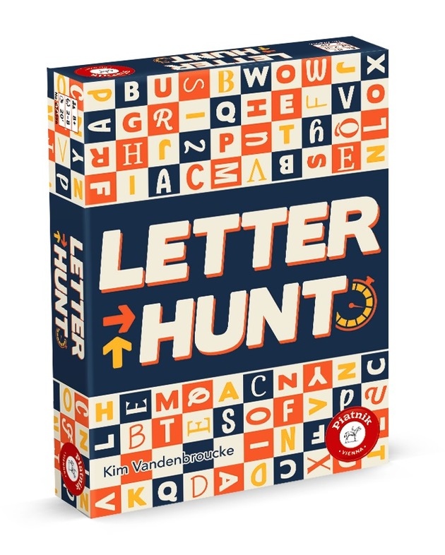 Letter Hunt: Schnell kombiniert mit dem richtigen Buchstaben! Abwechslungsreiche Buchstabenjagd von Piatnik