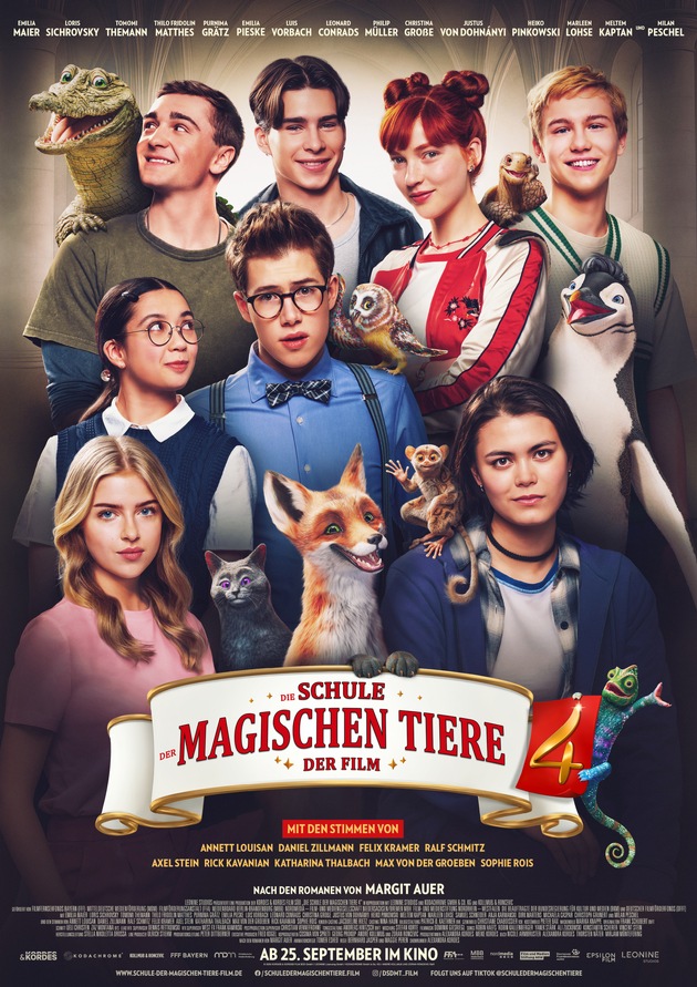 Teasertrailer und Plakat sind da! / DIE SCHULE DER MAGISCHEN TIERE 4