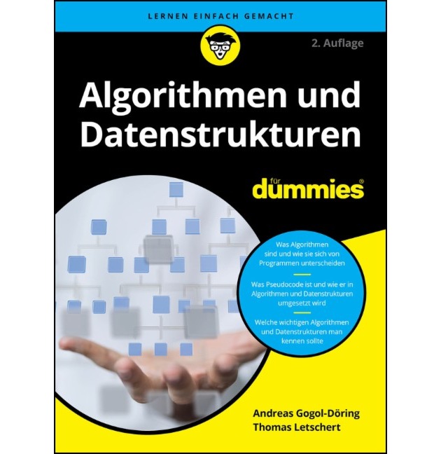 Neu erschienen: &bdquo;Algorithmen und Datenstrukturen f&uuml;r Dummies&ldquo; &ndash; verst&auml;ndlicher Einstieg in ein zentrales IT-Thema