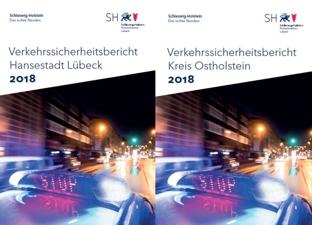 POL-HL: Polizeidirektion Lübeck   /
Veröffentlichung der Verkehrssicherheitsberichte 2018 der Polizeidirektion Lübeck für die Hansestadt Lübeck und den Kreis Ostholstein