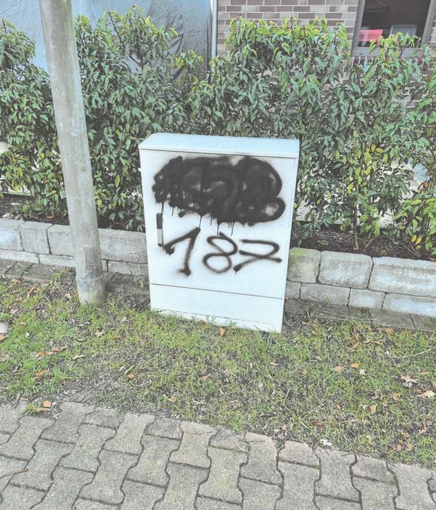 POL-EL: Lingen - Sachbeschädigung durch Graffiti - Polizei sucht Zeugen