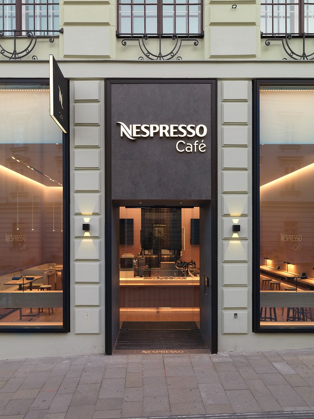 Nespresso apporte aux consommateurs viennois une nouvelle expérience de salon de café haut de gamme avec son Café Nespresso pilote