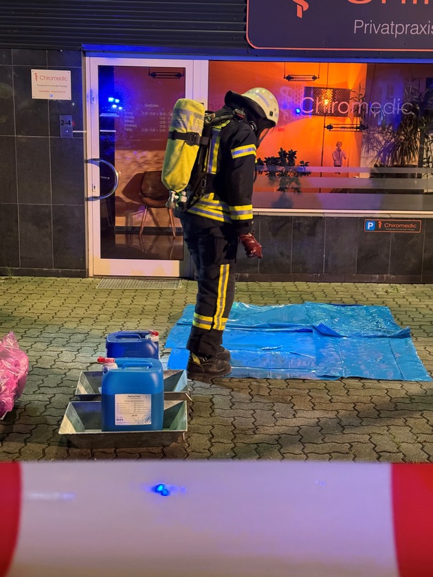 FW-PI: Gefahrguteinsatz in Bönningstedt