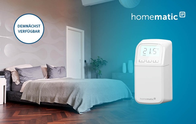 Homematic IP Heizkörperthermostat – kompakt plus: der Heizkörperthermostat speziell für die Wohnungs- und Gebäudewirtschaft
