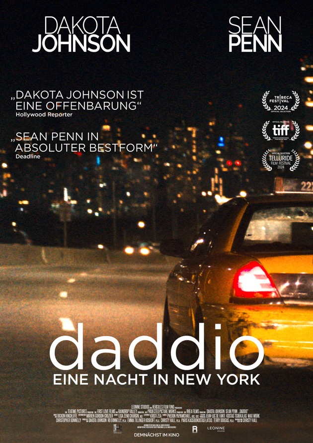 DADDIO - EINE NACHT IN NEW YORK mit Sean Penn und Dakota Johnson / Ab 27. Juni 2024 im Kino