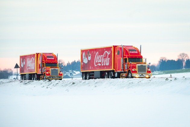 Presseinformation: Coca-Cola startet Weihnachtstruck-Tour und zelebriert Momente des Zusammenseins