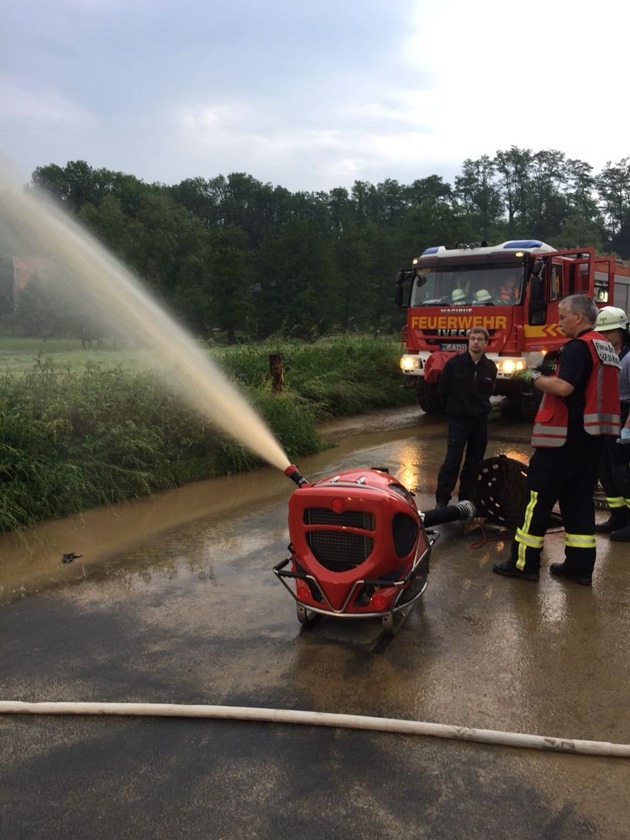 FW-Erkrath: Abschlussmwldung Unwetter über dem Stadtgebiet Erkrath