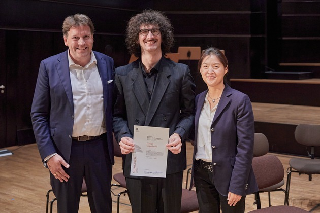 Der Musikpreis der deutschen Wirtschaft geht an den Pianisten Giorgi Gigashvili