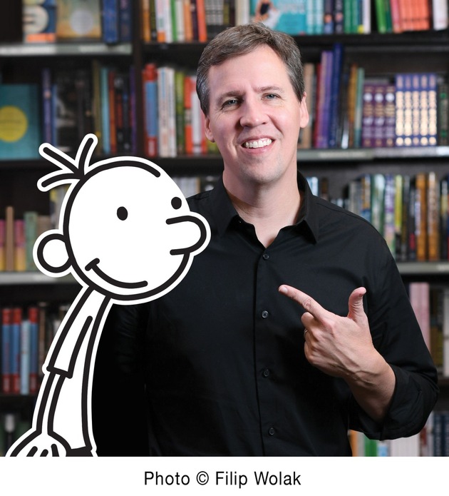 Pressemeldung: Jeff Kinney ist erster internationaler Lesebotschafter