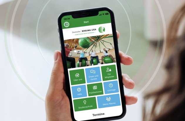 Deutsche Rheuma-Liga Bundesverband e.V.: Deutsche Rheuma-Liga stellt neue "Team Rheuma"-App vor / Digitale Selbsthilfe, Informationen und Austausch in einer Anwendung