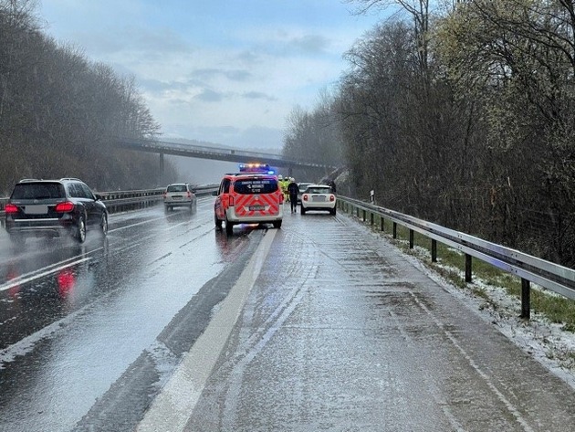 FW-EN: Verkehrsunfall auf der Autobahn A43