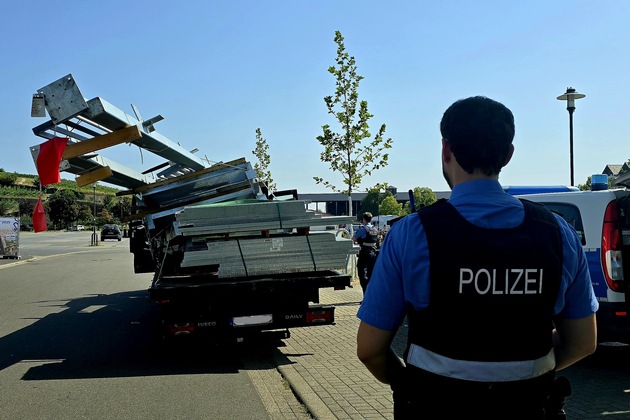 POL-PDNW: Polizei kontrolliert Schwerverkehr in Bad Dürkheim - von vorbildlich bis verkehrsgefährdend