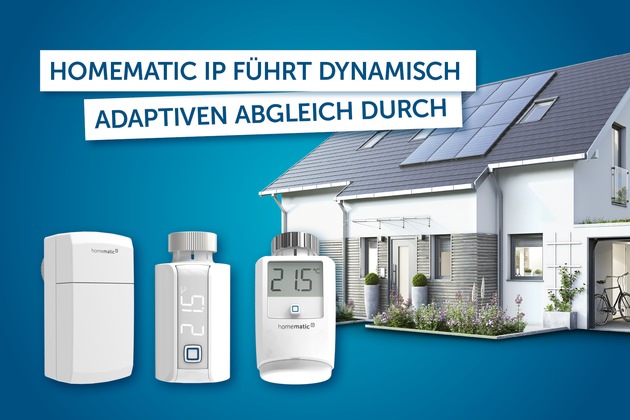 Homematic IP automatisiert den hydraulischen Abgleich / Fraunhofer bestätigt dynamischen und adaptiven Abgleich durch Homematic IP