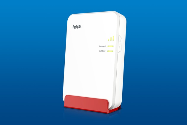 Vier neue FRTZ!-Produkte erhältlich: Schnelle Glasfaser-FRITZ!Box, erster Outdoor-Repeater, WLAN-Repeater mit Wi-Fi 7 und ein Telefon