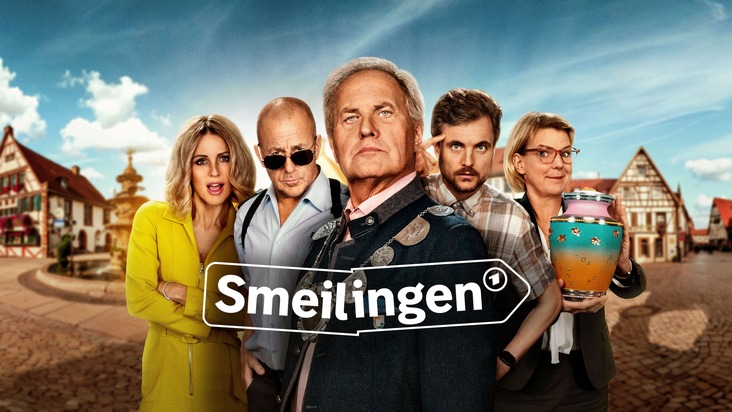 Neue ARD-Sketch-Comedy mit deutschen All-Stars: &quot;SMEILINGEN&quot; ab 31. Oktober in der ARD Mediathek und ab 1. November im Ersten