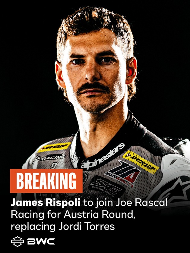 Medienmitteilung Harley-Davidson: Wyman und Rispoli verstärken Starterfeld beim BWC Finale in Österreich