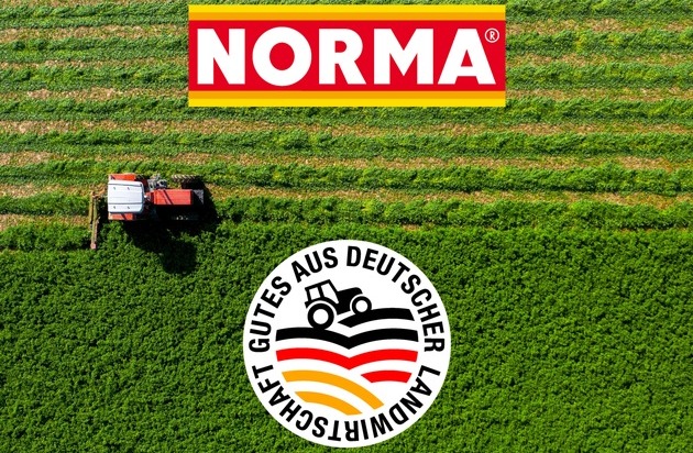 NORMA: NORMA-Eigenmarken tragen ab sofort das Herkunftszeichen "Gutes aus Deutscher Landwirtschaft" / Entscheidender Schritt für mehr Transparenz und die Stärkung regionaler Partnerschaften