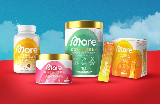 The Quality Group GmbH: Ein neuer Standard f&uuml;r Vitamine, Mineralien & Supplements: More Nutrition setzt auf Feel-Good-Routinen