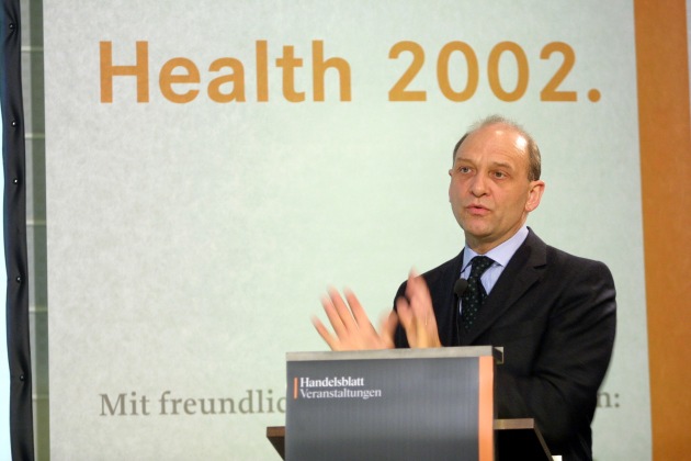 6. Handelsblatt Gesundheitskongress &quot;Health 2002&quot; in Berlin (29.- 30.
November 2001) / Europa als Chance für den Gesundheitsmarkt