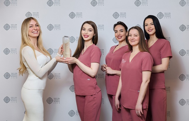Inanna GmbH: Inanna Medical Spa gewinnt den DACH Spa Award 2024 für herausragende Kosmetikleistungen