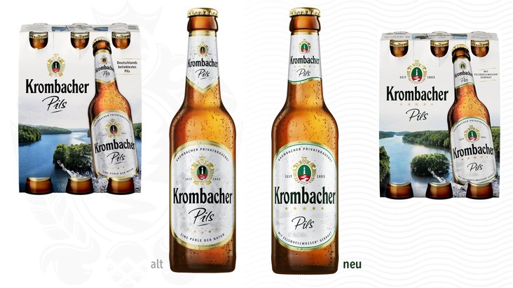 Natürlich verbunden - Krombacher präsentiert neuen Markenauftritt und startet Kampagne &quot;Auf unsere Natur&quot;