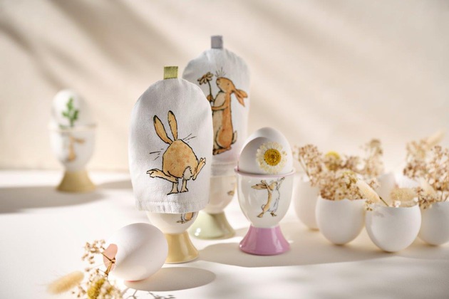 Zauberhafte Produkte für Ostertisch & Osternest: Thalia launcht Eigenmarken-Kollektion zum erfolgreichen Kinderbuch „Weißt du eigentlich, wie lieb ich dich hab?“