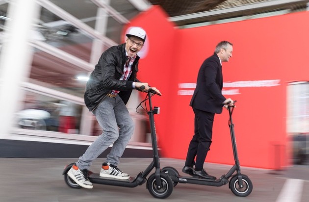 Vodafone GmbH: eRoller2Go: Vodafone vernetzt das Zweirad der Zukunft