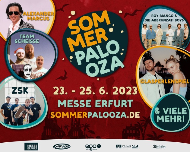 SommerPalooza – Open-Air-Festival in Erfurt