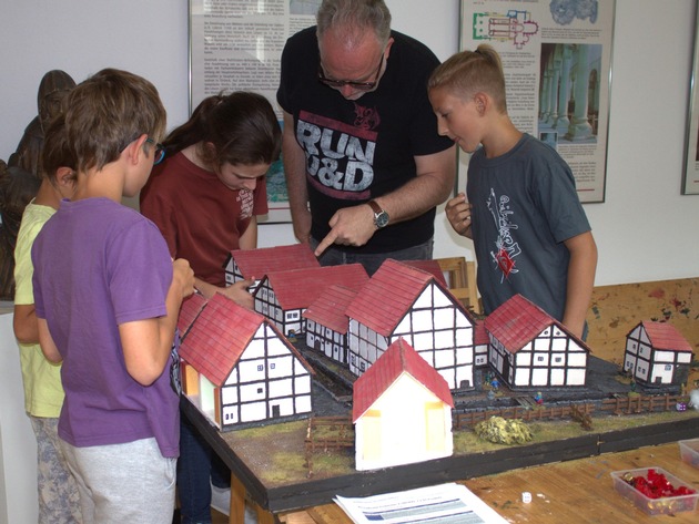 Spielen und Gestalten beim TableTop im StadtMuseum