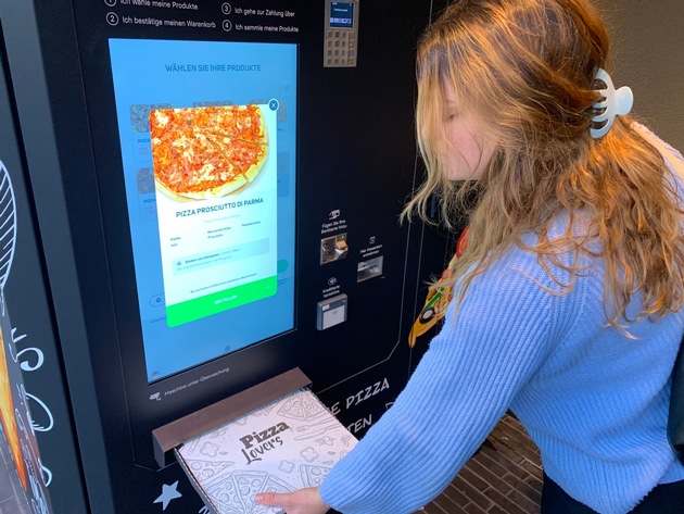 Una pizza, per favore: bei a&o kommt der Klassiker aus dem Automaten