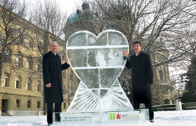 Action de Carême : Un coeur de glace et 100&#039;000 roses