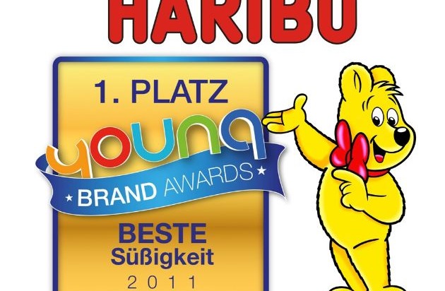 HARIBO GmbH & Co. KG: YoungBrandAwards 2011 - HARIBO ist Deutschlands beliebteste Jugendmarke (mit Bild)