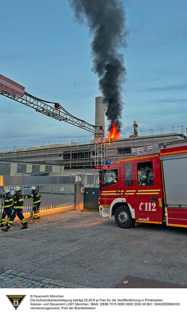 FW-M: Wochenendrückblick der Feuerwehr München für den 31. Oktober bis 2. November 2025